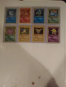 Base Set 1st Edition Lot Of 8 Fan Art Cards - Image 4