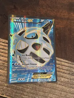 Pokemon TCG Glalie EX Full Art Holo Ultra Rare Card 155/162 XY Breakthrough - Image 3