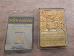 Burger King 1999 Nintendo Poliwhirl & Pokemon 23k Gold Plated Trading Card - Image 5