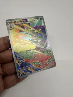 Hydrapple 188/182 Holo Shiny Pokemon TCG Card Destined Rivals 2025 - Image 1