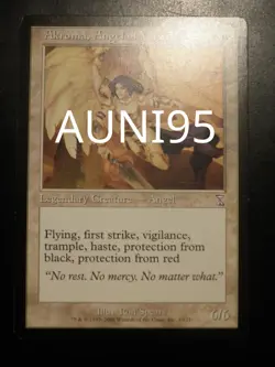 mtg magic Akroma, Angel of Wrath ENGLISH angel of wrath time spiral - Image 1