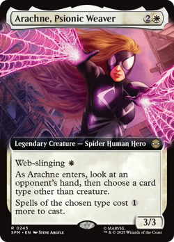 Arachne, Psionic Weaver (REGULAR) x1 - MTG Marvel's Spider-Man SPM #245 - Image 1