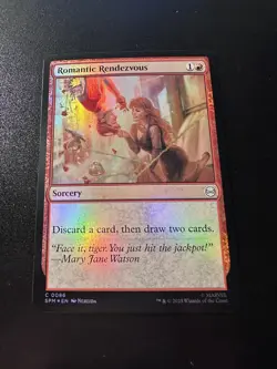 Magic The Gathering: Spider-Man Romantic Rendezvous SPM 086. Holofoil - Image 1