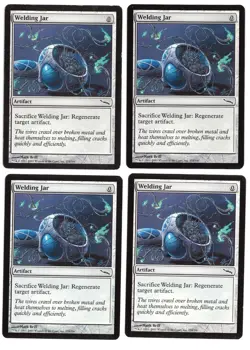 MTG Mirrodin - 4x Welding Jar - MP - Image 1