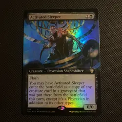 Activated Sleeper-Dominaria United Commander-Extended Art-Foil-74-LP - Image 1