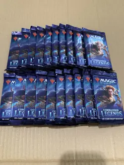 Magic the Gathering Commander Legends Draft Booster Pack SEALED - Qty:20 - Image 1