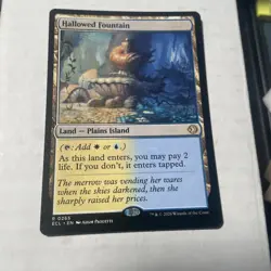 Hallowed Fountain Lorwyn Eclipsed Regular MTG - Image 1