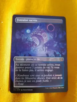 MTG fontaine sacree / hallowed fountain FOIL - Image 2