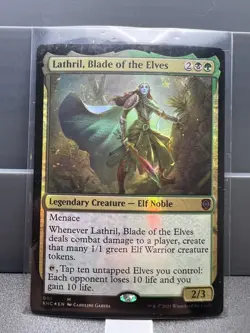 MTG Magic the Gathering Budget Commander EDH Lathril (Elf Tribal) - Image 1