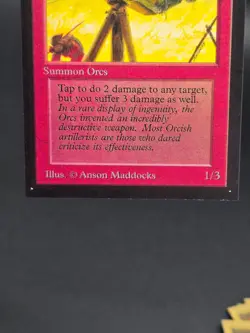 Orcish Artillery - Collector's Edition CE Beta Reprint NM/M *CCGHouse* #WM - Image 4