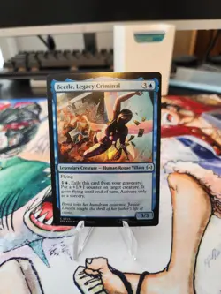 FOIL Beetle, Legacy Criminal MTG - Marvel's Spider-Man 0026 Magic The Gathering - Image 1