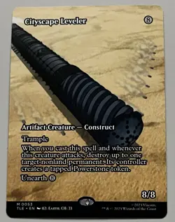 MTG Avatar: TLE Cityscape Leveler Artifact Creature MYTHIC REGULAR #0053 - Image 1