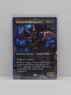 Venom, Deadly Devourer Borderless Marvel's Spider-Man: Eternal-Legal Regular 32 - Image 1