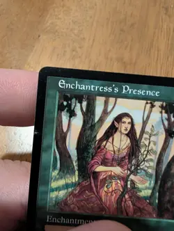 Enchantress's Presence Magic The Gathering Green 2002 Enchantment Guay 261/350 - Image 3