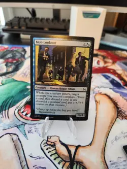 FOIL Mob Lookout MTG Magic The Gathering TCG Marvel's Spider-Man 136 - Image 1