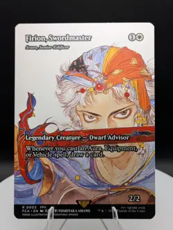 Firion, Swordmaster (Showcase) Regular: FCA Final Fantasy MTG (NM) - Image 1