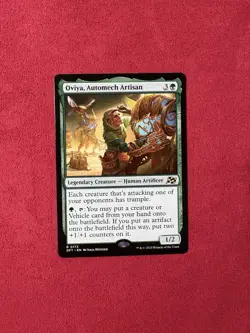 Oviya, Automech Artisan - Aetherdrift Magic The Gathering MTG DFT #173 - Image 1