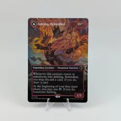 WOTC Lorwyn Eclipsed Ashling, Rekindled 0290 (Borderless) (R) (Foil) NM - Image 1