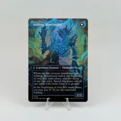 WOTC Lorwyn Eclipsed Ashling, Rekindled 0290 (Borderless) (R) (Foil) NM - Image 2