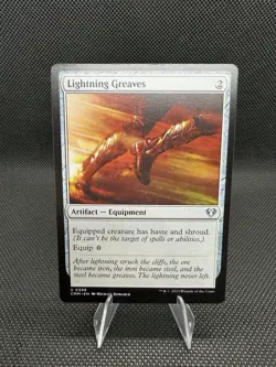Lightning Greaves Commander Masters Regular - Image 1
