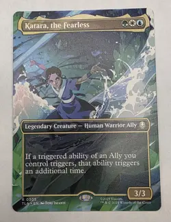 Mtg Avatar The Last Airbender Katara the Fearless 0305 Regular Never Played - Image 1