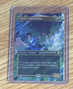 Katara, the Fearless (Borderless) Avatar: The Last Airbender Foil - Image 1