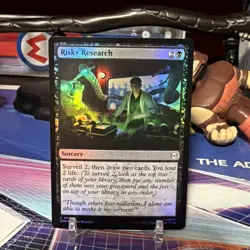 Risky Research 0062 Foil Common Spider-Man Magic: The Gathering - Image 1