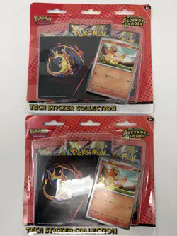 Lot of 2 - Pokemon Ascended Heroes Tech Sticker Collection - Factory Sealed - Image 1