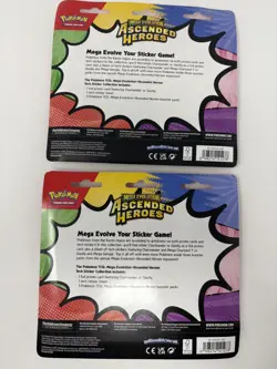 Lot of 2 - Pokemon Ascended Heroes Tech Sticker Collection - Factory Sealed - Image 2