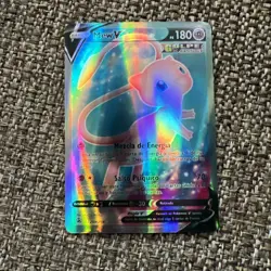 2021 Pokemon SWSH Fusion Strike Mew V #250/264 - Image 1