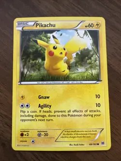Pokemon Pikachu 48/162 Breakthrough Non Holo Regular 2015 - Image 1