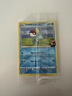 Pokemon TCG Card Futsal Promo Sobble on the ball 005/005 SEALED ENGLAND KIT - Image 1