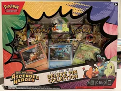 Pokemon TCG: Mega Evolution Ascended Heroes Deluxe Pin Collection 5-packs. - Image 1