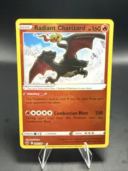 Pokemon TCG Radiant Charizard Crown Zenith 020/159 Holo Radiant Rare A - Image 1