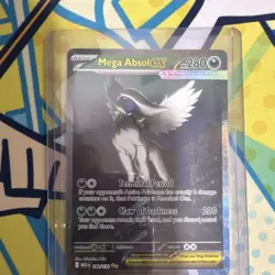Pokemon Mega Absol EX 180/132 MEG Holo 280 HP 200 Attack Mega Stage Card - Image 1