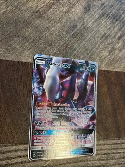 Darkrai GX 88/147 Burning Shadows Miscut Error Misprint Pokemon Card See - Image 3