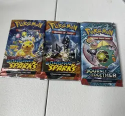 Pokemon Scarlet & Violet Journey Together Booster 3 Pack (DEC2) - Image 1