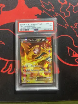 Pokemon TCG Charizard EX Black Star Full Art Holo Promo Card #XY121 PSA 7 - Image 1