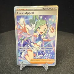 Pokemon Lisia's Appeal Full Art Holo 234/191 Sv08: Surging Sparks Ultra Rare - Image 1