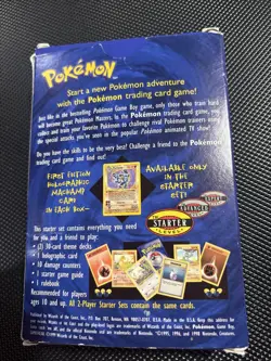 Pokemon 6057 2-Player Card Game Starter Set - Empty Box - Image 2