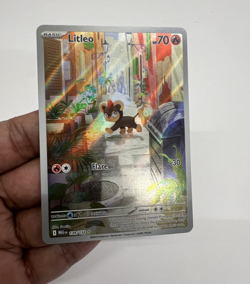 139/132 Litleo : Illustration Rare Card : Mega Evolution : Pokemon TCG - Image 2