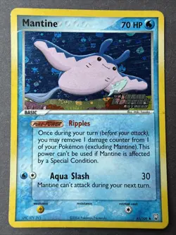 Mantine 45/109 Team Rocket Returns Reverse Holo Pokemon TCG - Image 1