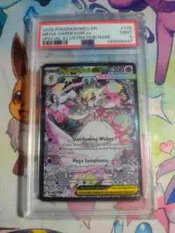 2025 Pokemon MEG EN Special Illustration Rare #178 Mega Gardevoir ex PSA 9 - Image 1