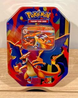 Pokemon TCG Mega Charizard Y ex Tin Charizard Promo New Sealed - Image 1