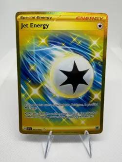 Jet Energy 252/191 Surging Sparks Gold Secret Rare Pokemon TCG NM Free Shipping - Image 1