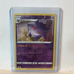 Gengar 66/196 Lost Origin Reverse Holo Rare Pokemon Card TCG 066/196 Pokemon - Image 3
