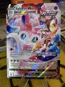 Pokemon Sylveon VMAX Full Art Ultra Rare Holo TG15/TG30 Brilliant Stars - Image 1