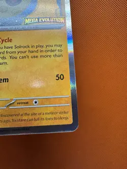 Lunatone Pokemon Mega Evolution Stamped MEP 004 Pre Release Promo Holo NM - Image 5