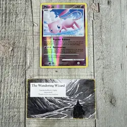 Mew 15/132 Secret Wonders Reverse Holo HP Pokemon Card Print Line Error - Image 1