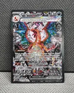 Pokemon TCG S&V Obsidian Flames Charizard EX Card 223/197 - Image 1